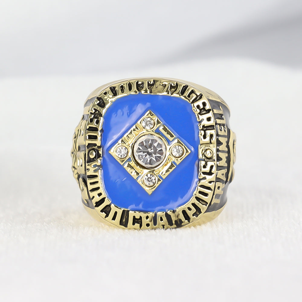 Detroit Tigers Classic Silvertone MLB Ring