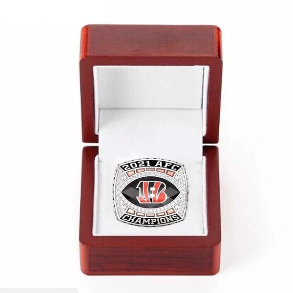 2022 Runner up 2021 AFC Championship Ring Cincinnati Bengal Tigers NFL