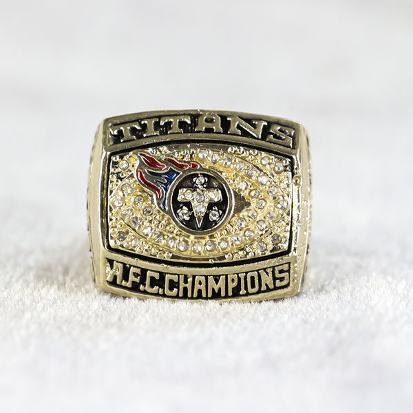 AFC 1999 Tennessee Titans American Football  Championship Ring