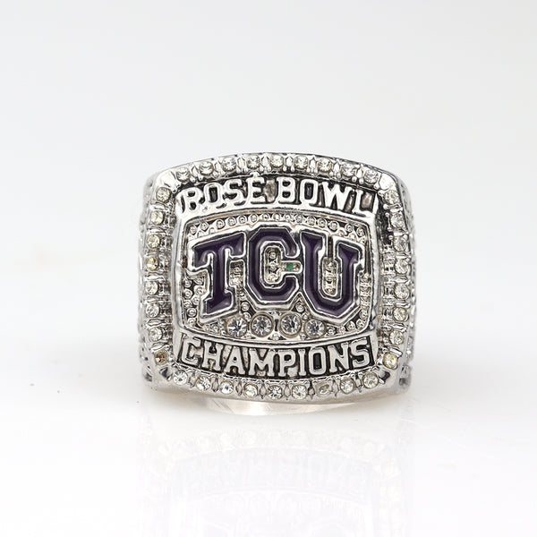 2014 TCU Horned Frogs University Alamo Bowl Rugby Championship Ring