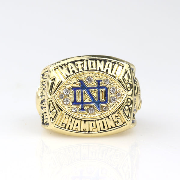 NCAA 1988 Notre-Dame de Paris University Champion Ring Customized ring with pictures and samples