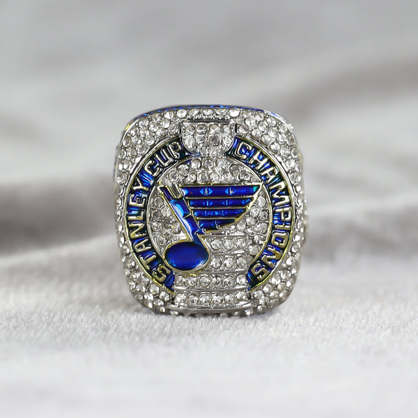 NHL 2019 St. Louis Blues Hockey Official Version Champion Ring Fans Collection