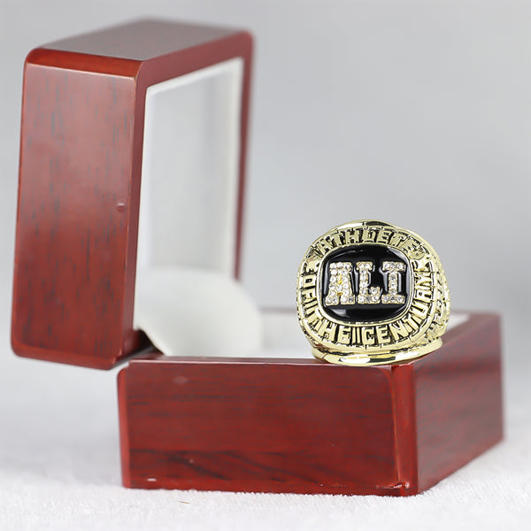 ALI 200 box  championship ring and box set