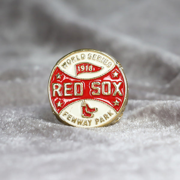 MLB 1918Boston Red Sox Baseball World Champion Ring Fan Collection Factory Direct Sales