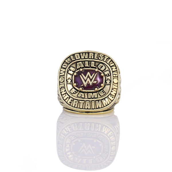 WWE 2004 American Professional Wrestling Ring Purple W Style