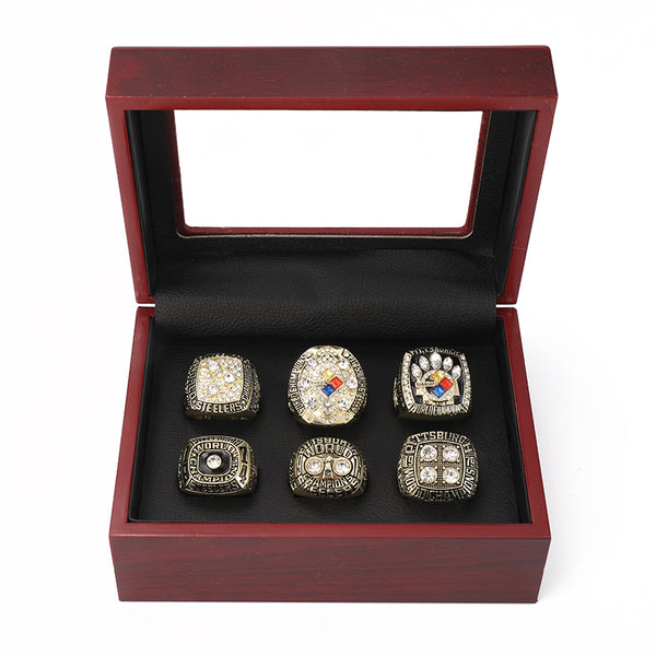 Pittsburgh Steelman 6-Year Golden NFL Super Bowl Champion Ring