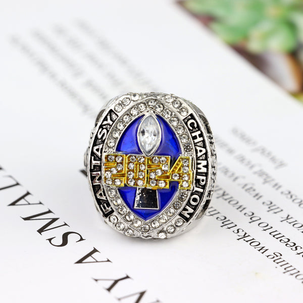 2024 FFL New Championship Ring Fantasy Football  Fan memorabilia collection hobby ring