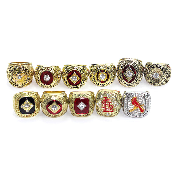 MLB St. Louis Cardinals 11th Baseball World Series Champion Ring Set Box with Logo