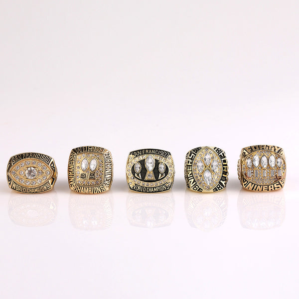 NFL 1981 1984 1988 1989 1994 Rugby 49ers Championship Ring