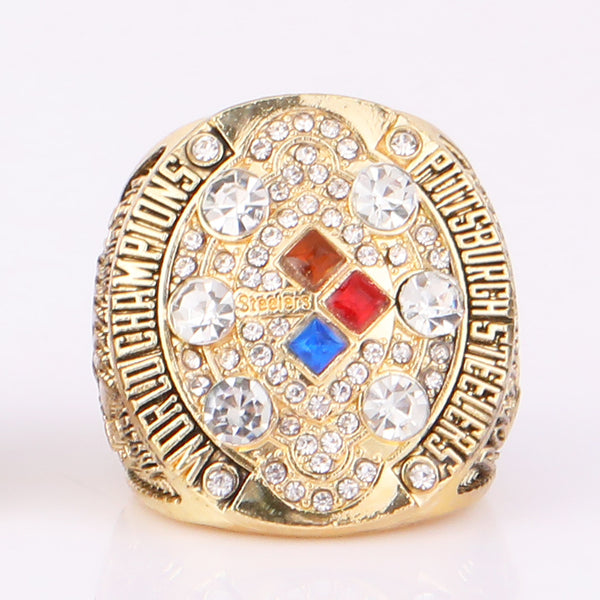 NFL2008 Pittsburgh Steelers Football Super Champion MVP Ring