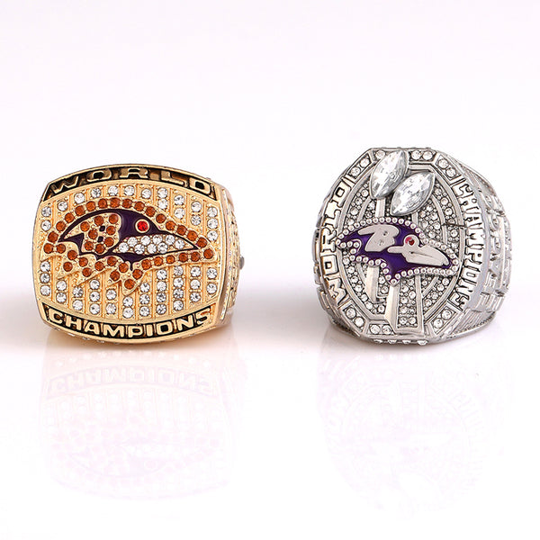 NFL 2000 2012 Baltimore Raven Championship Ring Set