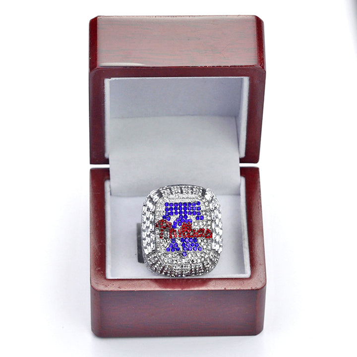  XiaKoMan 2022 PHI NL Champions Ring with wooden box 'Phillies 3  Harper championship size 9 11 13 gift for Graduation Women Mens kids Boys  Fathers (9) : Sports & Outdoors