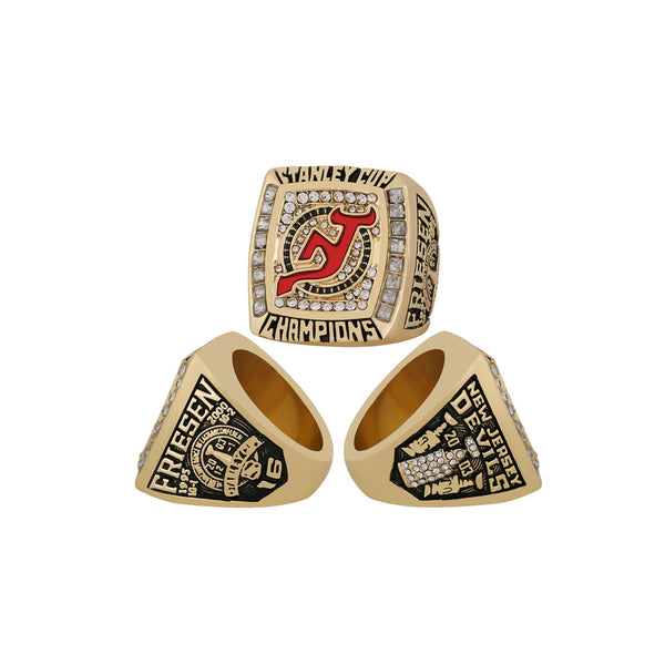 NHL 2003 New Jersey Devil Hockey Championship Ring