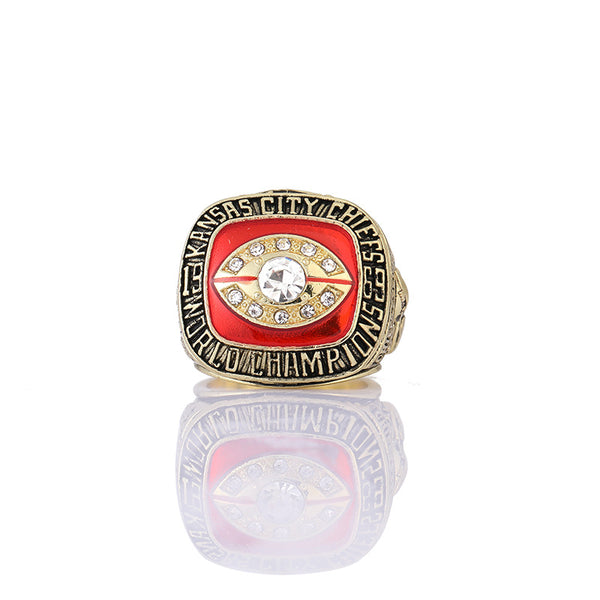 NFL  1969 Kansas Chiefs Super Bowl Champion Ring box   pieces replica