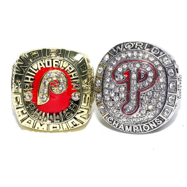 1980 2008 MLB Philadelphia Philadelphian Championship Ring Set of 2