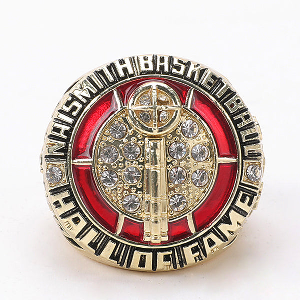 Basketball NBA Hall of Fame star Kobe Jordan Iverson McGrady Duncan O'Neal championship ring