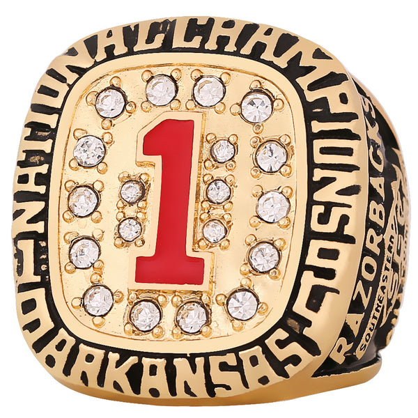 NCAA 1994 SEC University of Arkansas Championship Ring
