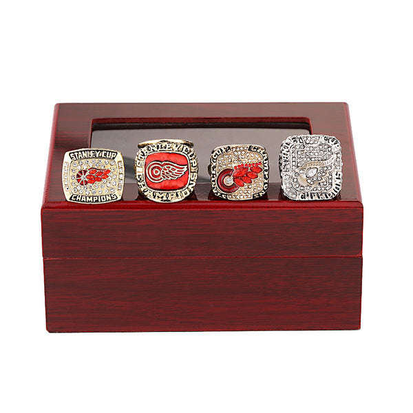 NHL Hockey 1997, 1998, 2002, 2008 Detroit Red Wings Games Championship Ring Set