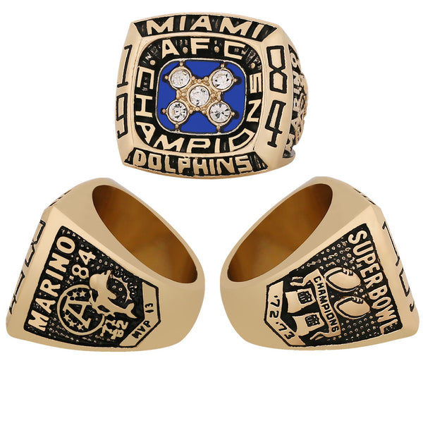 NHL 1984 Miami Dolphin Rugby Championship Ring