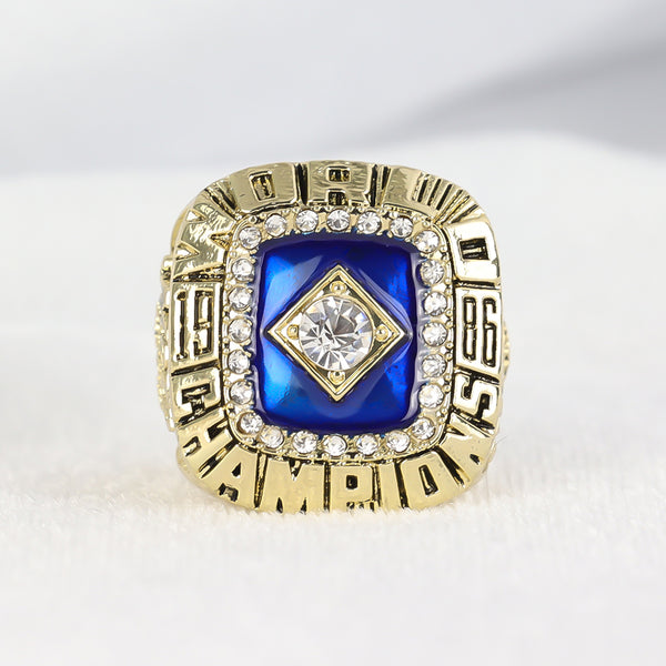 MLB 1986 New York Mets World Series Championship Ring Fans are fond of collecting gifts