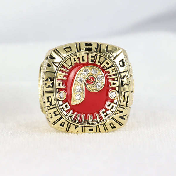 MLB 1980 Philadelphia Phillies World Series Championship Ring Presented to Richie Ashburn