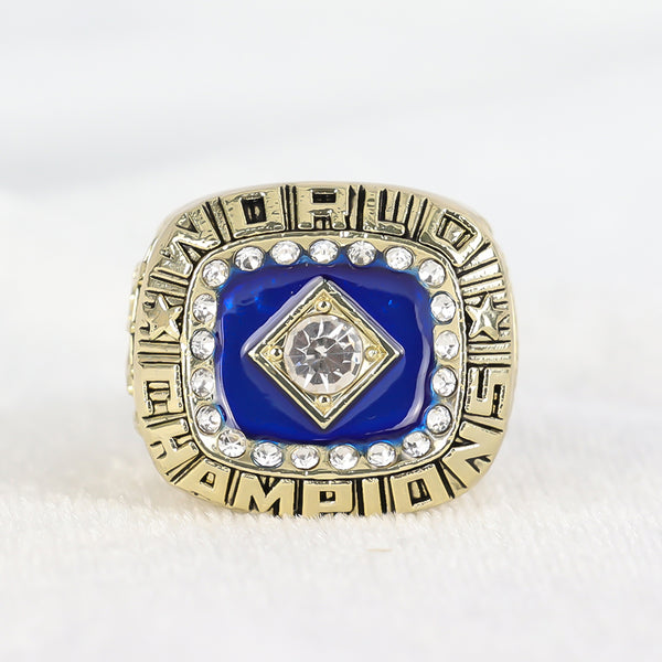 New York Yankees 1978 World Series MLB Championship Ring With Blue Sapphire