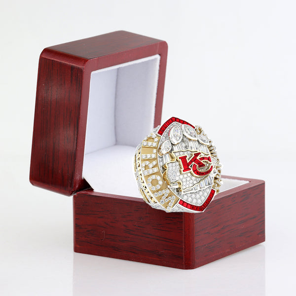 size 8-14 2023 viii championship kc chiefs 2024 super bowl championship ring travis kelce