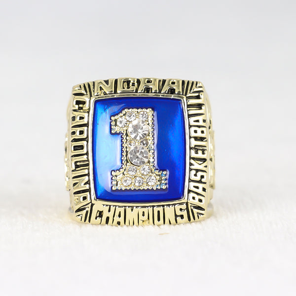 ncaa 1993 North Carolina Tar Heels men's basketball team championship ring and box