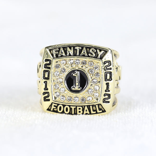 2012 Fantasy Football Championship Rings Fans collect rings for sports prizes ffl  fifa