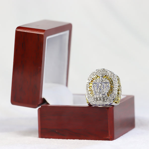 2021 CFL Winnipeg Blue Bombers Football Grey Cup championship ring