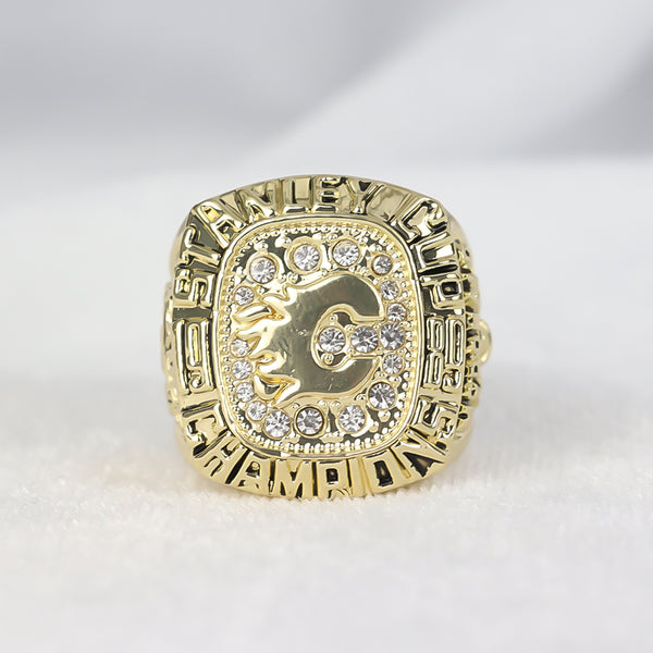 1989 NHL Calgary Flames  Stanley Cup Final  Championship Ring