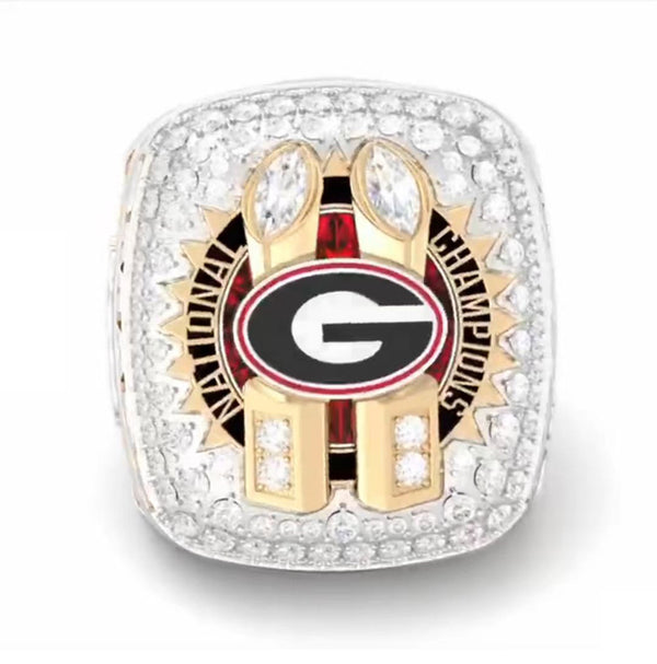 NCAA  NEW Official Design 2022 2023Georgia Bulldogs National Championship  Ring