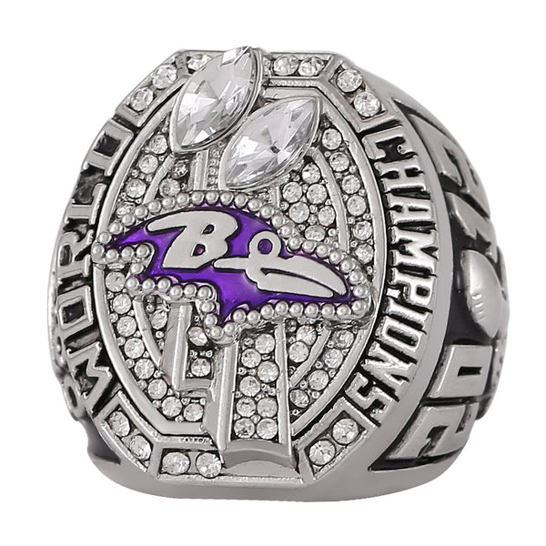 NFL2012 Baltimore Ravens Super Bowl Rugby Championship Ring